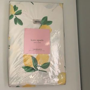 Kate Spade Lemons Tablecloth 60x102